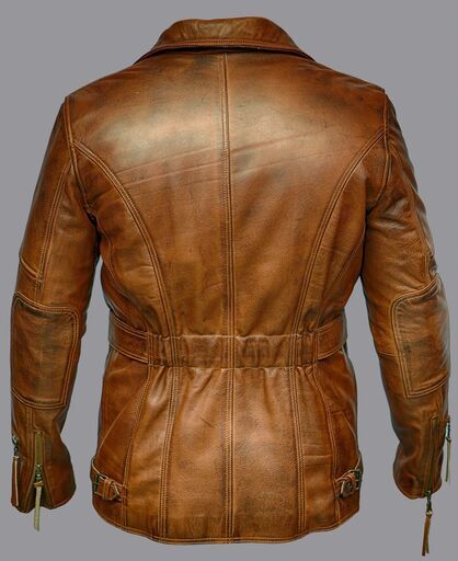 羊革フード付き毛皮コート Sheep Leather Hooded Fur Coat