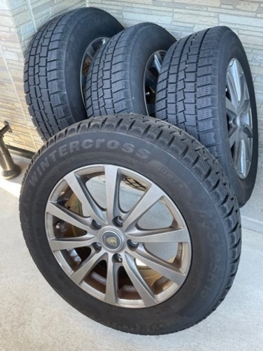 195/65R15 スタッドレスタイヤ4本セット(ホイール付き)