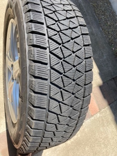 ブリヂストンブリザックBRIDGESTONE BLIZZAK DM-V2 225/65R17 スタッドレスタイヤホイール　BALMINUM ホイール付き4本セット　