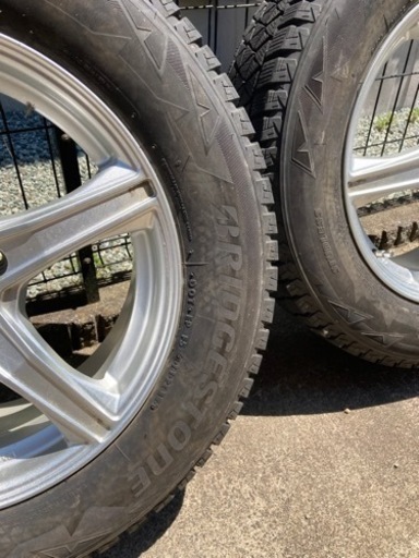 ブリヂストンブリザックBRIDGESTONE BLIZZAK DM-V2 225/65R17 スタッドレスタイヤホイール　BALMINUM ホイール付き4本セット　