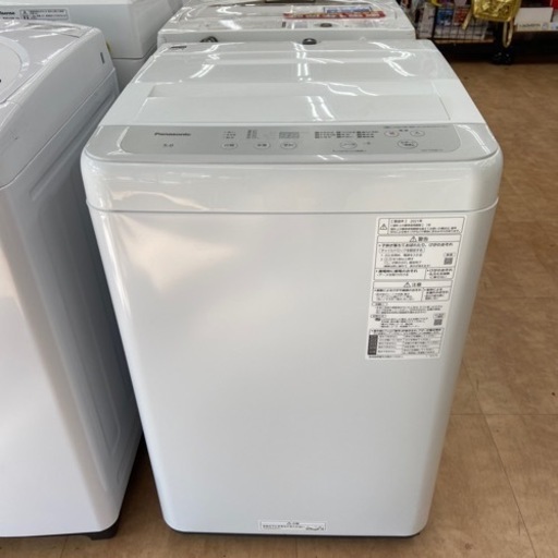 【トレファク摂津店】Panasonic（パナソニック）全自動洗濯機2021年製が入荷致しました！！