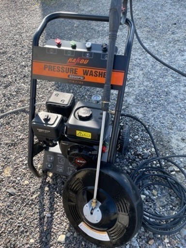 エンジン式高圧洗浄機　サーフェスクリーナー付