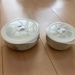 【中古】ムーミン保存容器の画像