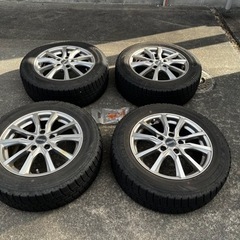 値下げします！MAZDAビアンテ用　アルミホイール　スタッドレス...