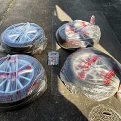 値下げします！MAZDAビアンテ用　アルミホイール　スタッドレスタイヤ　アクセラ　プレマシー　マツダ　205/60R16の画像