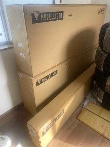 新品未開封！50プリウスモデリスタエアロ３点セット！！