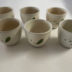 値下げ！アフタヌーンティー　湯呑み　6個セット
