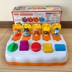 アンパンマン　ひらいてぴょこん！知育玩具の画像