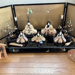 雛人形　木目込み　秀月
