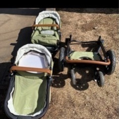 JOOLZ ベビーカー EARTH EDITION カスタムグリーン コット付の画像