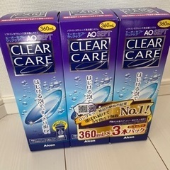 コンタクト洗浄液 エーオーセプト クリアケア