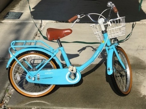 屋内保管 美品 自転車 子ども幼児 18インチ  andre-perry