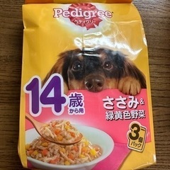 ドッグフード★ペディグリー【14歳から用ささみ&緑黄色野菜】の画像