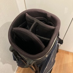キャディーバック　アシュワース　中古　紺の画像