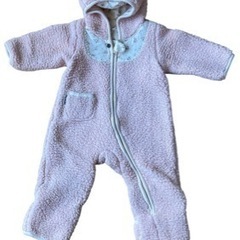 可愛いウサギのジャンプスーツ★暖かカバーオール80センチの画像