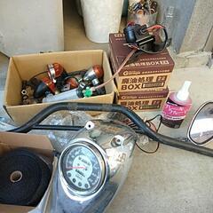 決まりました　バイク部品　色々