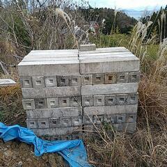 地先ブロック　雨ざらし品