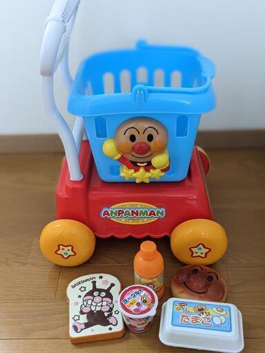 アンパンマンお買い物カート♡ごっこ遊びに最適♪