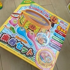 アンパンマン楽器おもちゃ、車、知育玩具、木製コースター