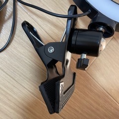 web面接・オンラインMTG・配信用pc取付ライトの画像