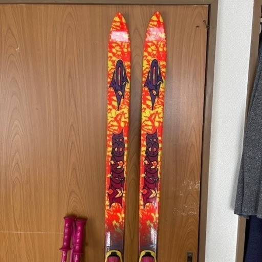 【更新】モーグルスキー板 & 靴 & ビンディング & ストック セット