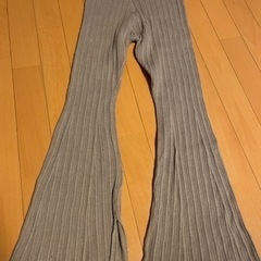 フレアパンツ　レディース　Lの画像