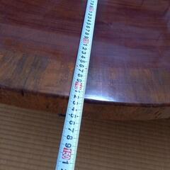 【さらに値下げ】一枚板テーブルの画像