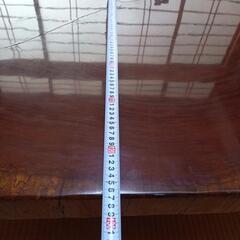 【さらに値下げ】一枚板テーブルの画像