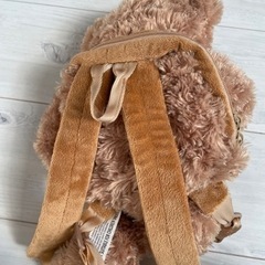 DAISOシール景品　くまリュックの画像