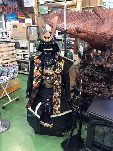 【愛品館八千代店】甲冑　紺糸威二枚胴具足