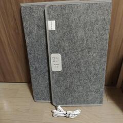 パネルヒーター 3面 折りたたみの画像