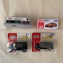 トミカ&ランボルギーニミニカー　　計4点セット