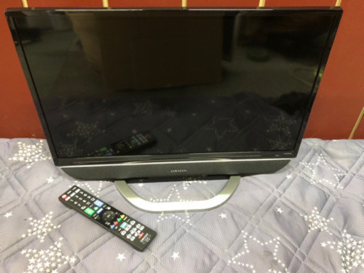 オリオン　2018年製　液晶テレビ　24インチ　リモコン付き　お譲りします