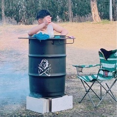 【大好評につき現在少量状態】ドラム缶　多用途に使える　の画像