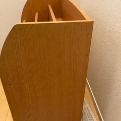 絵本シェルフ3列&引き出し（ブックシェルフ、おもちゃ入れ）の画像