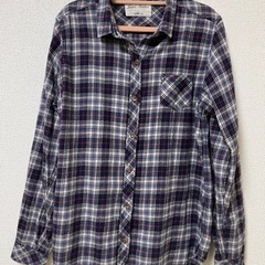 ハートマーケット　紺系　シャツ