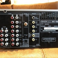 DENON AVアンプ AVC-1550の画像