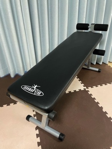 腹筋チェアとラバーダンベル40kgセット