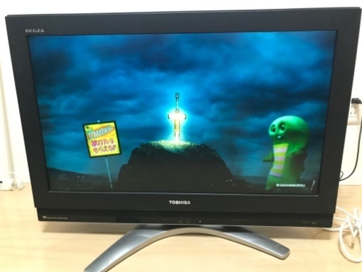 32型  TOSHIBA   録画機能付き