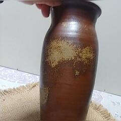 備前焼 花瓶 花入 高さ約26cm　美品　古美術　骨董品の画像