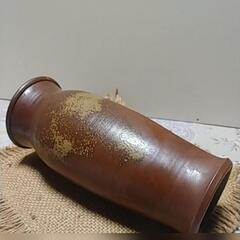備前焼 花瓶 花入 高さ約26cm　美品　古美術　骨董品の画像