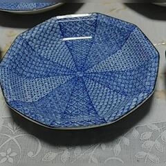 龍峯窯　十角皿　5枚　未使用の画像