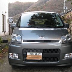 ダイハツムーブカスタム　車検残り約一年あります。リサイクル料等全...