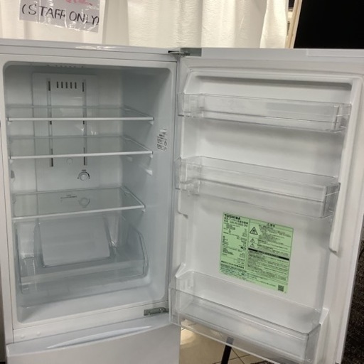 TOSHIBA 東芝　冷蔵庫　GR-R15BS 153L 2020年製