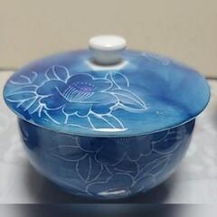 有田焼 清秀　蓋つき湯呑5客　未使用の画像