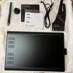 筆や写楽　ペンタブレット　KUMADORI ほぼ未使用の画像