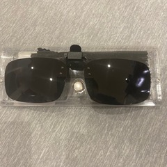 眼鏡の上にサングラス　偏光サングラス