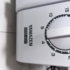 山善　電子レンジの画像