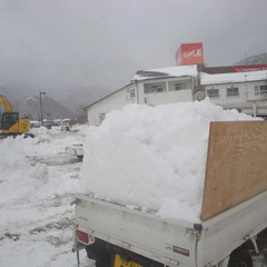 格安排雪！軽トラ1台4000円！【地域限定！期間限定！】