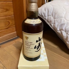 サントリー　山崎12年　箱無し　ピュアモルツ　750ml